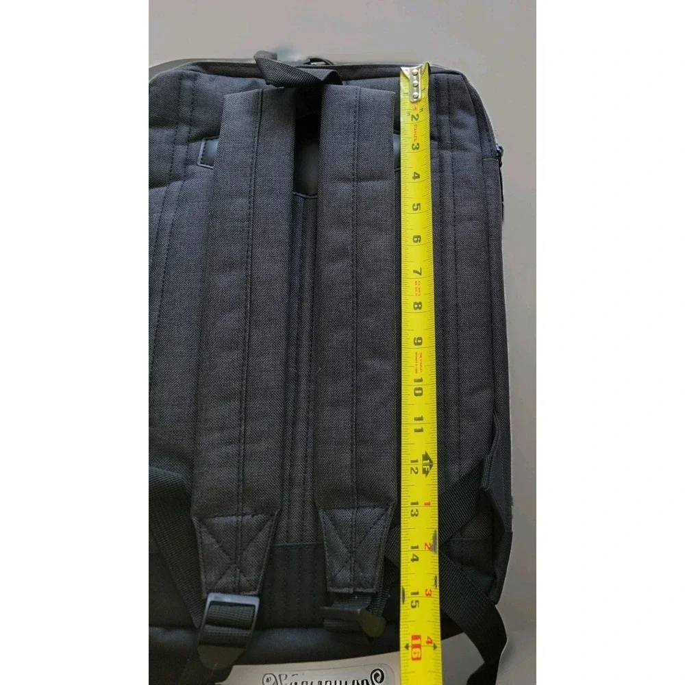Laptop Backpack Hilton Grand Vacations Lightweight Slim With Metal Zipper Pulls